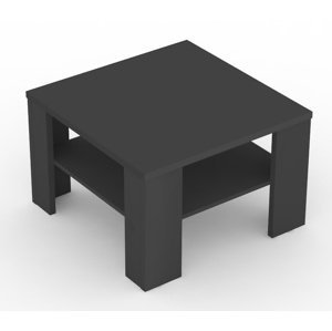 Čtvercový konferenční stolek rea 4 - graphite