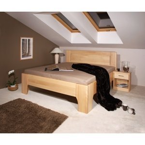 Masivní postel s úložným prostorem olympia 2 - 160/180 x 200cm - 180 x