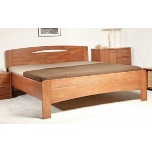 Masivní postel s úložným prostorem evita 3 - 160/180 x 200cm - 160 x