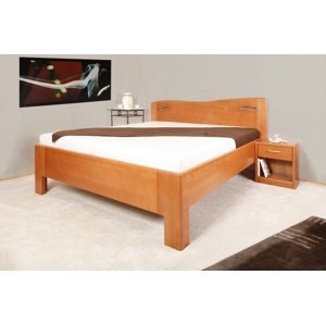 Masivní postel s úložným prostorem k-design 2 - 160/180 x 200cm - 160