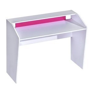Pracovní stůl trafico 9 bílá/růžová