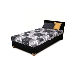 Čalouněná postel s čelem maria - výběr potahů - 110x200cm