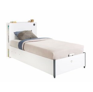 Dětská vyklápěcí postel pure 100x200cm - bílá