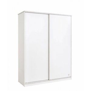 Šatní skříň s posuvnými dveřmi pure - bílá