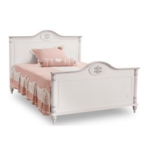 Dětská postel carmen 100x200cm - bílá