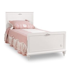 Dětská postel 100x200cm ema - bílá