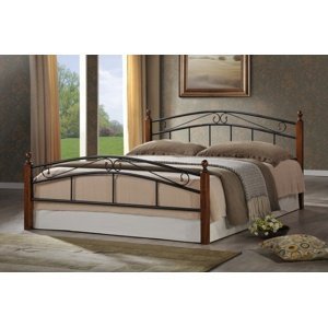 Manželská postel creta 180x200cm - třešeň