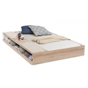 Zásuvka 90x190cm s úložným prostorem k posteli veronica - dub