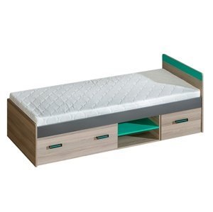 Dětská postel 80x195cm s úložným prostorem groen -