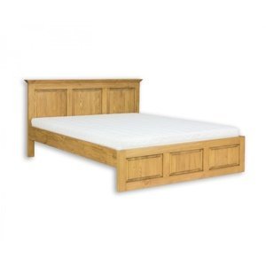 Masivní postel 90x200 acc 03 - k15 - hnědá borovice