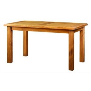 Dřevěný stůl 80x140 mes 13 b - k03 bílá