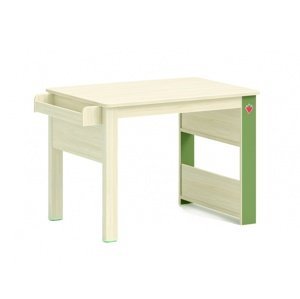 Dětský stolek fairy - dub světlý/zelená