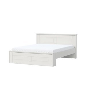 Manželská postel 160x200cm marley - bílá/borovice