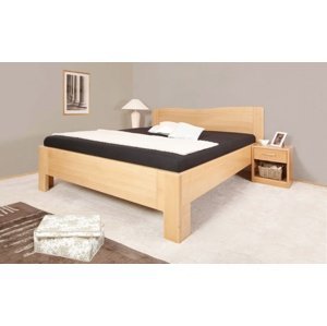 Masivní postel s úložným prostorem k-design 1 - 160/180 x 200cm -