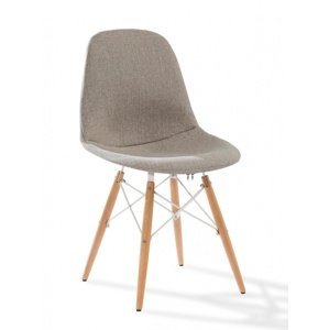 Čalouněná židle dylan - šedá