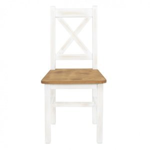 Židle poprad - k03 - bílá patina