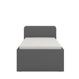 Studentská postel 90x200 jarek - šedá