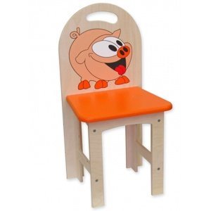 Dětská židlička prasátko
