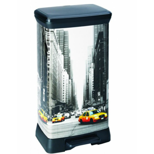 Curver DECOBIN 50L New York 39x29x73cm 02162-N29