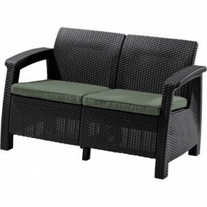 Allibert CORFU LOVE SEAT 35595 Pohovka - hnědá