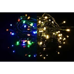 Nexos  41707 Vánoční světelný řetěz 300 LED - 9 blikajících funkcí - 29,9 m