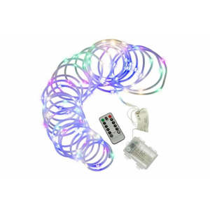 Nexos 57382 Vánoční LED osvětlení - MINI kabel - 10 m barevné