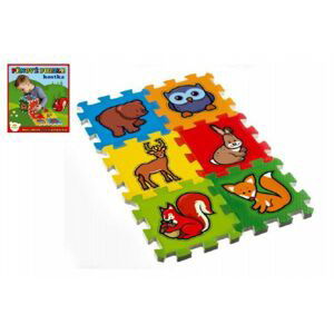 Teddies puzzle Moje první zvířátka 15x15x1 2cm MPZ 6 ks