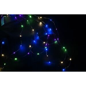Nexos 59111 Vánoční dekorativní osvětlení – drátky - 64 LED barevné