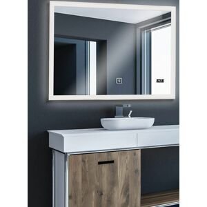 77488 Aquamarin Koupelnové zrcadlo s LED osvětlením, 100 x 60 cm