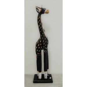 Tuin 91422 Dřevěná socha žirafa, 50 cm