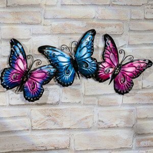 Magnet 3Pagen Závěsná dekorace "Motýli z kovu"