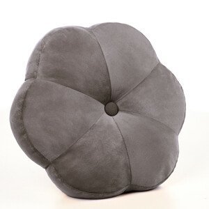 Magnet 3Pagen Dekorativní polštář "Květina" šedá