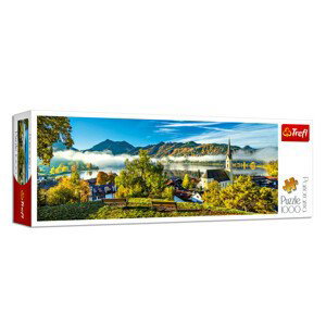 Magnet 3Pagen Panoramatické puzzle 1.000 dílů "Schlierské jezero"