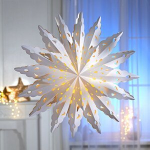 Magnet 3Pagen Závěsná dekorace "Hvězda" bílá