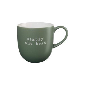 Porcelánový hrnek s uchem 350 ml HEY ASA Selection - zelený