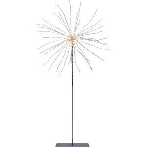 Svítící LED dekorace výška 50 cm Star Trading Firework - stříbrná