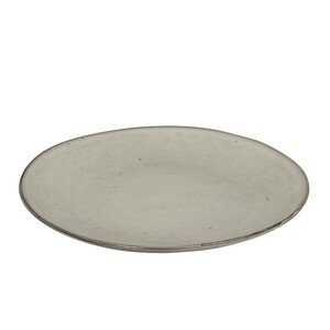 Mělký talíř 26 cm Broste NORDIC SAND - pískový