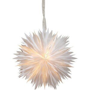 Vánoční světelná dekorace průměr 60 cm Star Trading Star Dis - bílá