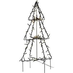 Venkovní vánoční světelná dekorace výška 50 cm Star Trading Foldy - černá
