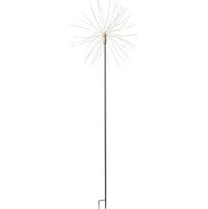 Venkovní světelná LED dekorace výška 110 cm Star Trading Firework outdoor - stříbrná
