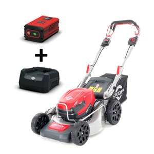CRAMER 82LM46SX SET akumulátorová sekačka s pojezdem (včetně nabíječky a 5,0 Ah akumulátoru)