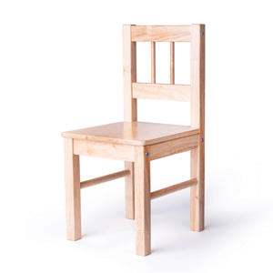 Bigjigs Toys Dřevěná židle, přírodní