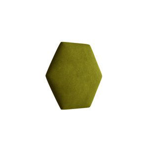 Eka Čalouněný panel Hexagon Trinity 40,5 cm x 35,3 cm - Zelená 2312