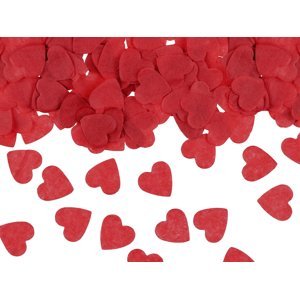PCo Konfety srdce červené, 1,6x1,6 cm 15g