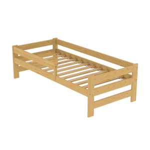 DRW Dětská postel Kouba 180 x 80 cm - Přírodní masiv + rošt zdarma
