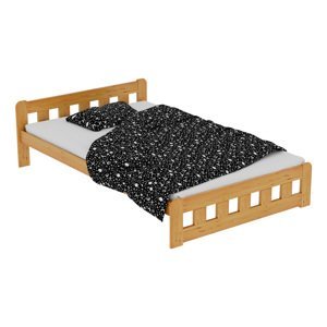 Maxi Zvýšená postel z masivu Nikola 120 x 200 cm - barva Olše ROŠT ZDARMA