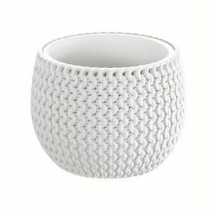 PRO Květináč s vkladem SPLOFY BOWL bílý 14,4 cm