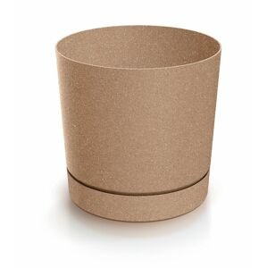 PRO Květináč TUBO P ECO WOOD naturo 17,8cm