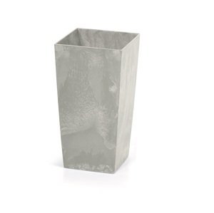 PRO Květináč URBI SQUARE BETON EFFECT šedý 12,6 cm