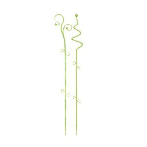 PRO Podpěra na orchidej DECOR I zelená transparentní 58,5 cm